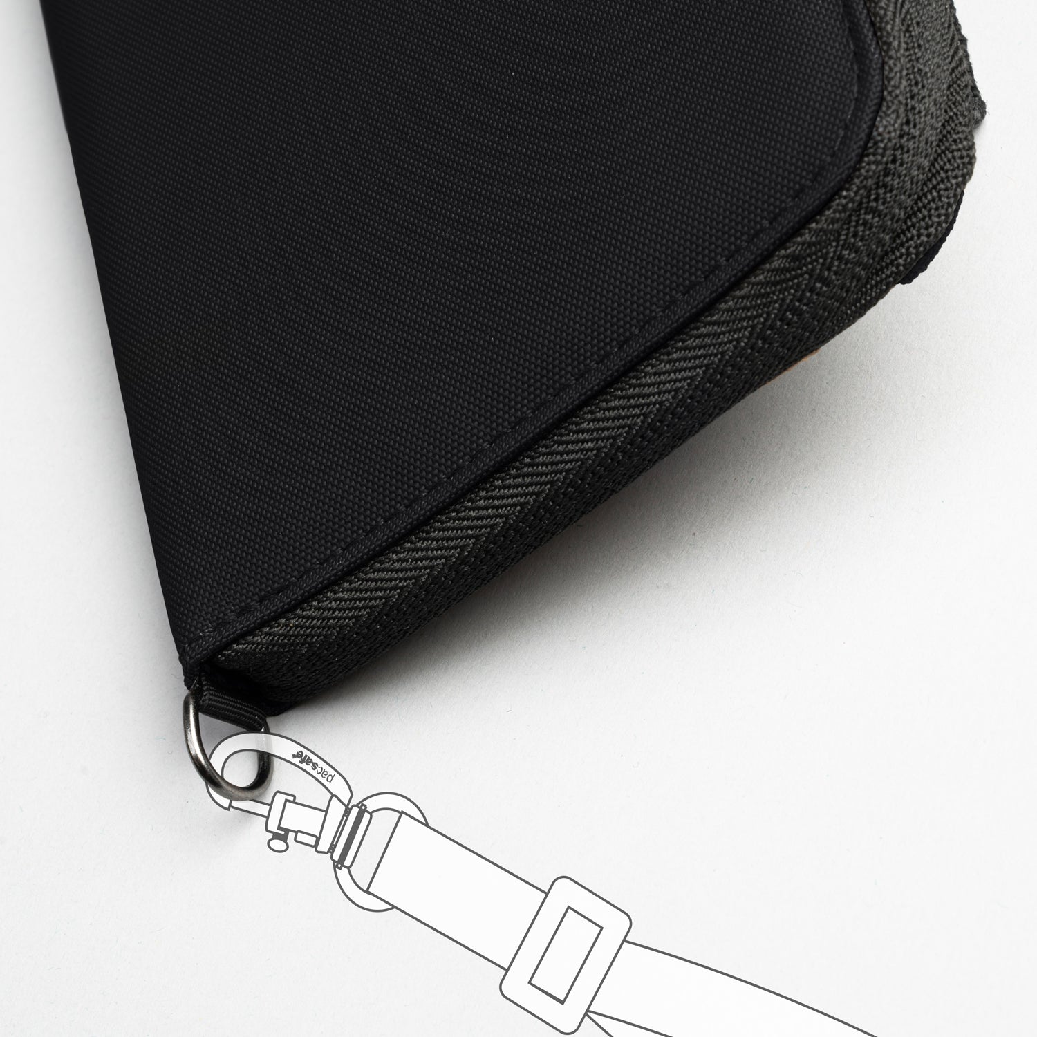 Product image of Pacsafe® RFIDsafe™ RFID blocking zip around wallet