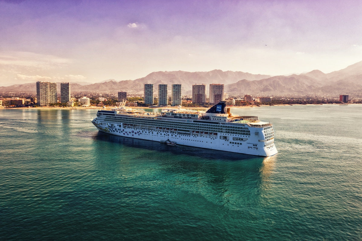 Puerto Vallarta, Mexico. The Norwegian Cruise line.