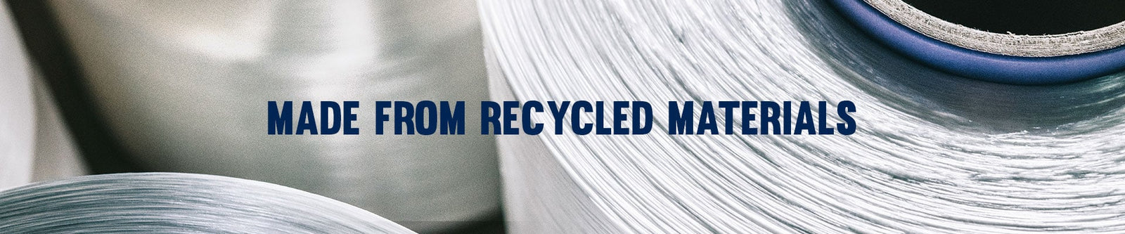 Made from recycled materials