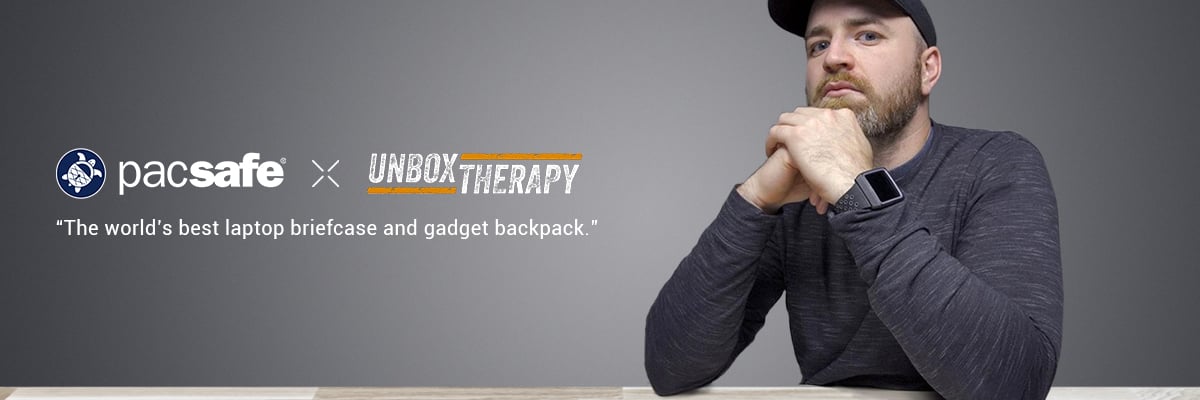 Unbox Therapy x Pacsafe