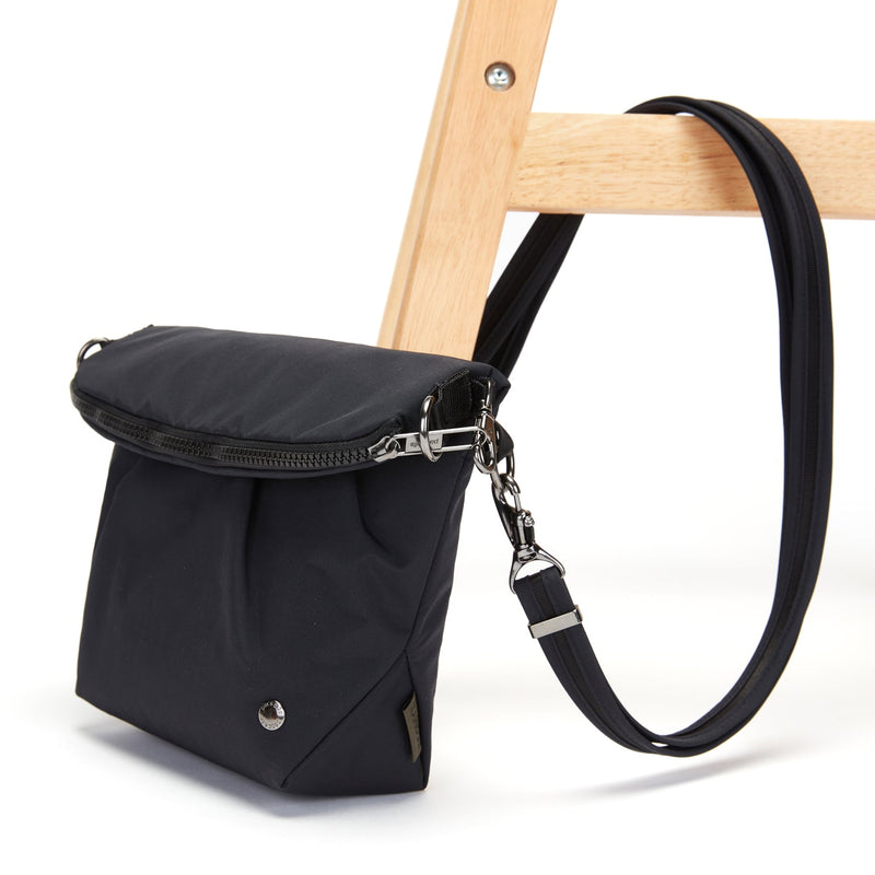 Pacsafe® CX anti-theft convertible crossbody, Black