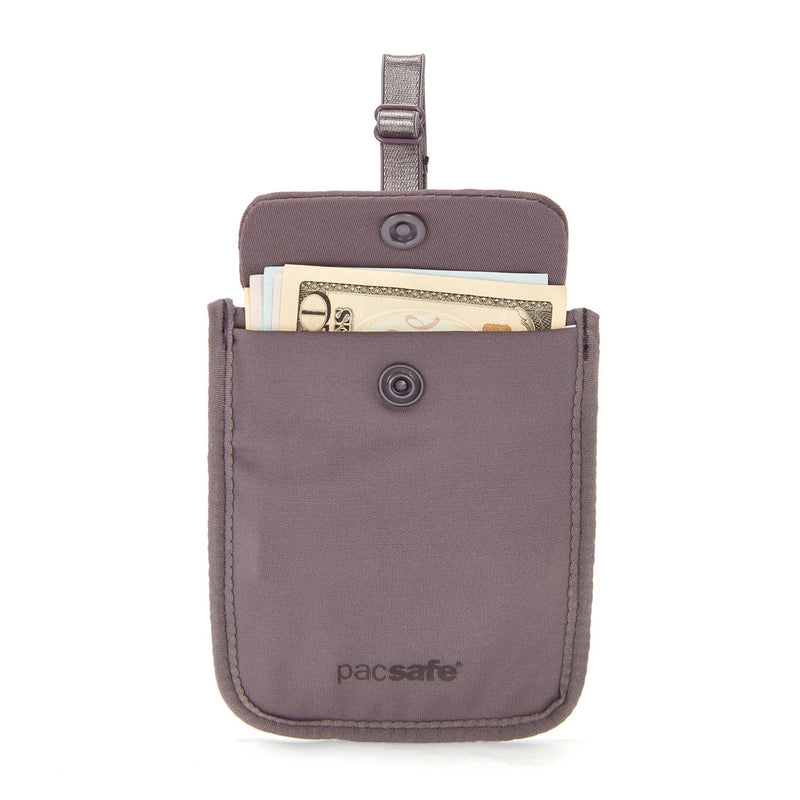 Pacsafe® Coversafe® S25 secret travel bra pouch, Mauve Shadow