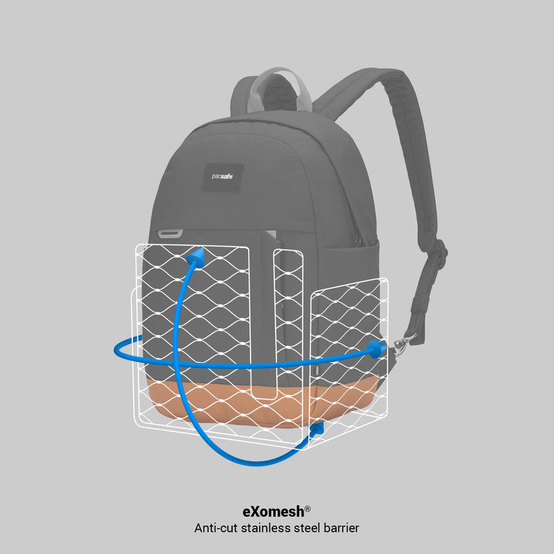 Pacsafe® GO 15L Anti-Theft Backpack, Cerulean Blue