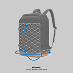 Pacsafe® GO 44L anti-theft carryon backpack, Jet Black