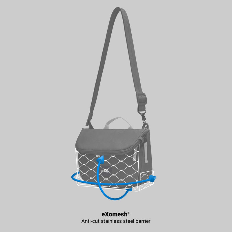 Pacsafe® GO Anti Theft Saddle Crossbody, Reef