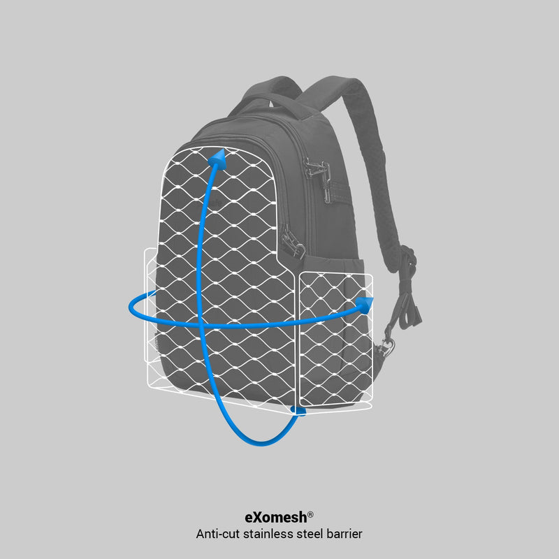 Pacsafe® LS350 anti-theft backpack, Tidal Teal