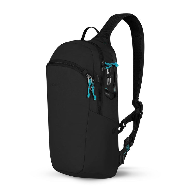 Pacsafe® ECO 12L anti-theft sling backpack, Black