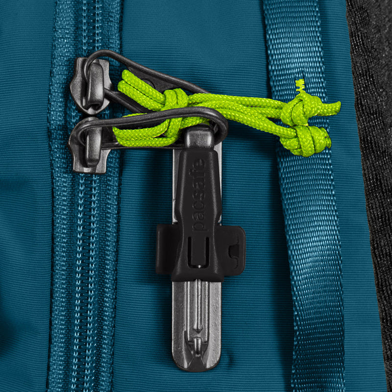 Pacsafe® ECO 12L anti-theft sling backpack, Tidal Teal
