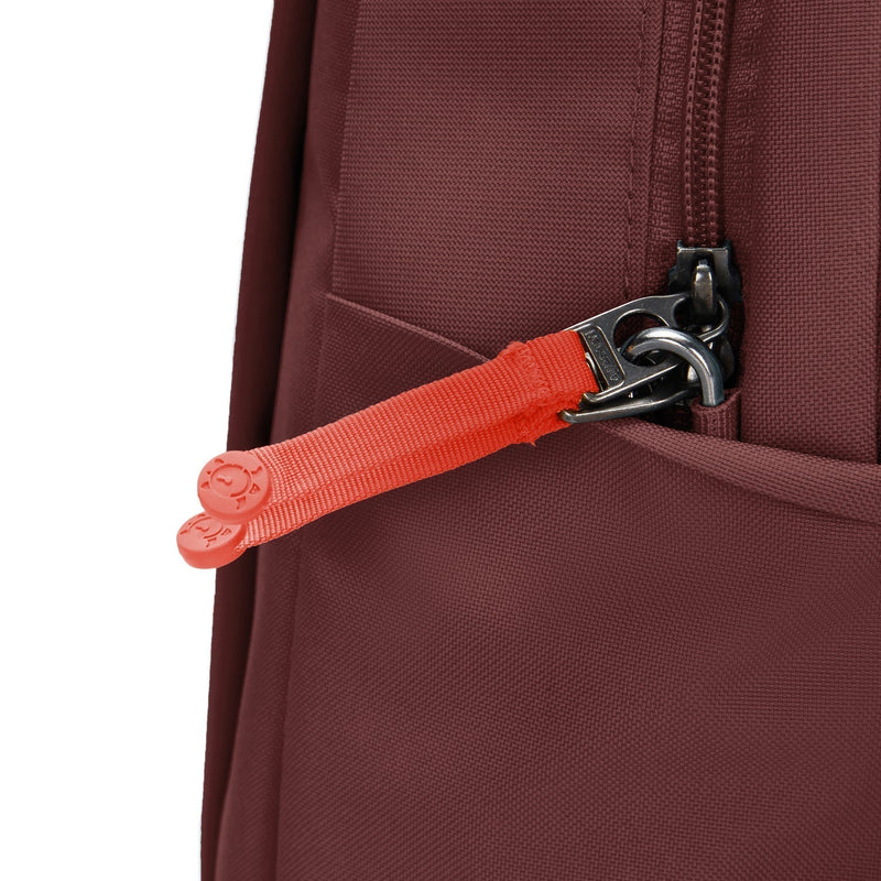 Pacsafe® GO 25L anti-theft backpack, Garnet Red
