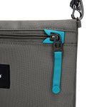 Pacsafe® GO anti-theft crossbody pouch, Stone