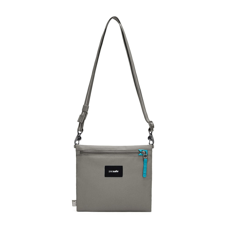 Pacsafe® GO anti-theft crossbody pouch, Stone