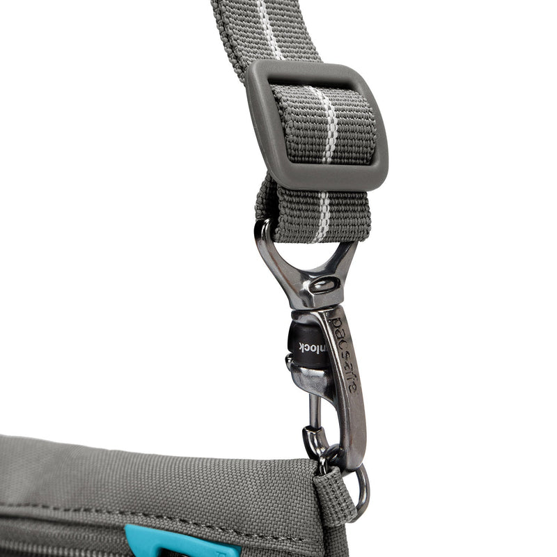 Pacsafe® GO anti-theft crossbody pouch, Stone