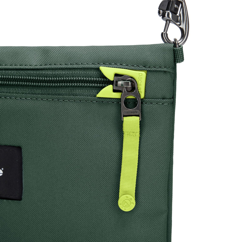 Pacsafe® GO anti-theft crossbody pouch, Spruce Green