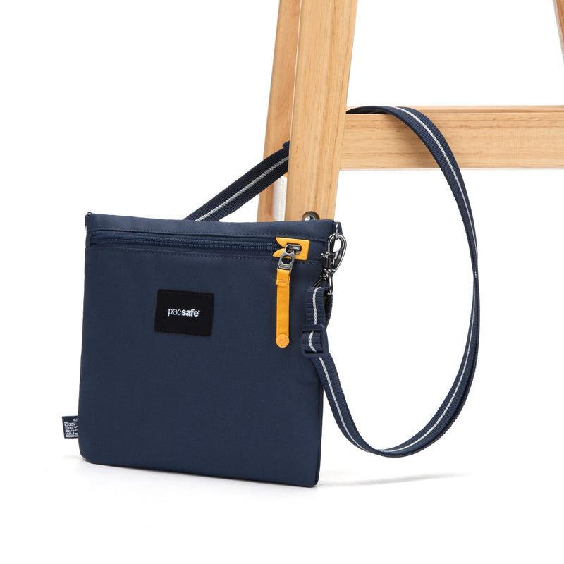 Pacsafe® GO anti-theft crossbody pouch, Coastal Blue