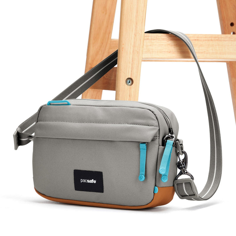 Pacsafe® GO anti-theft crossbody bag, Stone