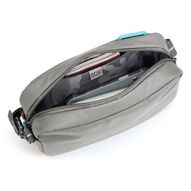 Pacsafe® GO anti-theft crossbody bag, Stone