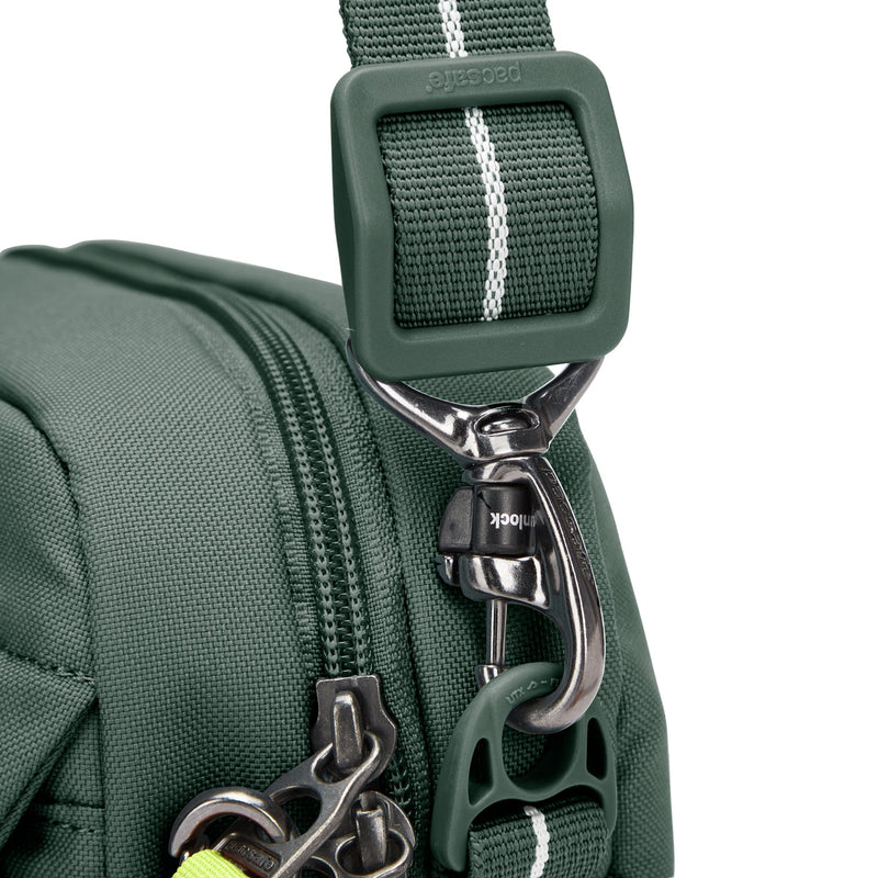 Pacsafe® GO anti-theft crossbody bag, Spruce Green
