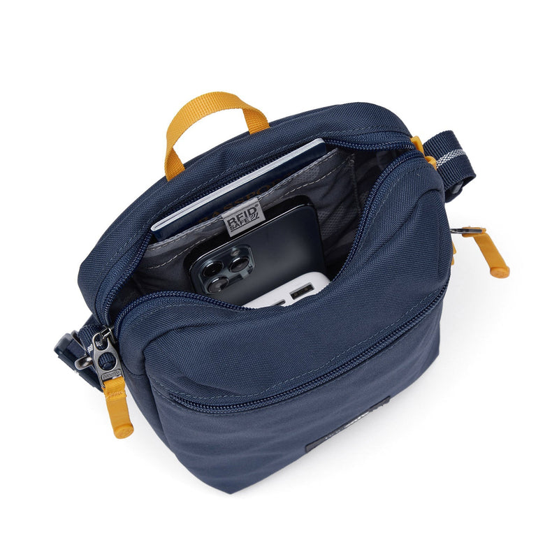 Pacsafe® GO anti-theft festival crossbody, Coastal Blue