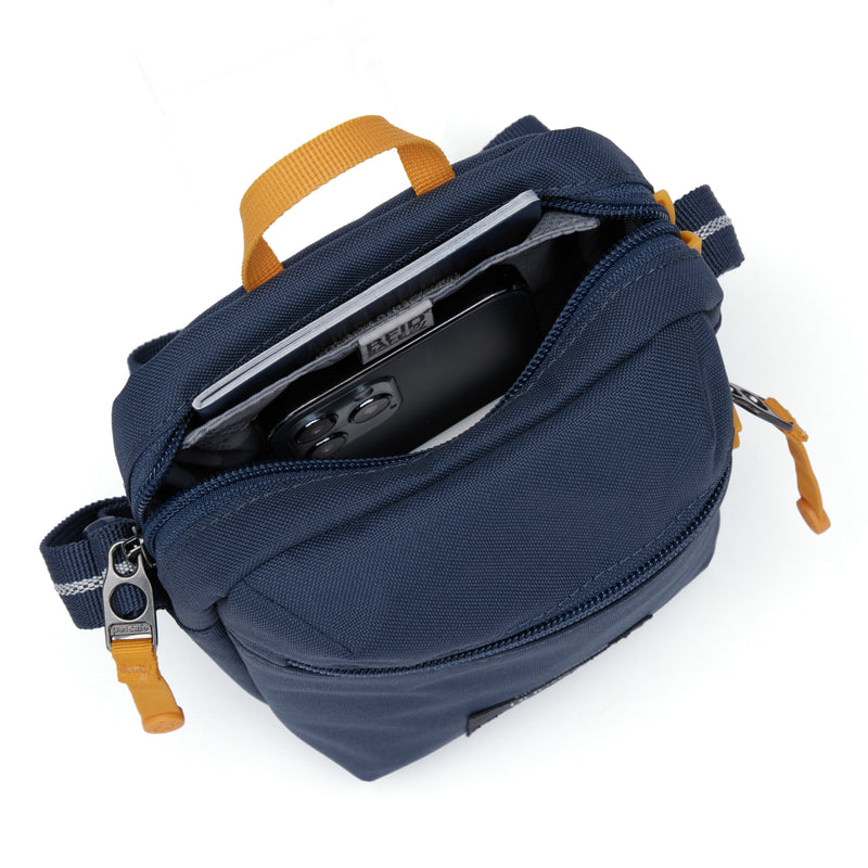 Pacsafe® GO anti-theft micro crossbody, Coastal Blue