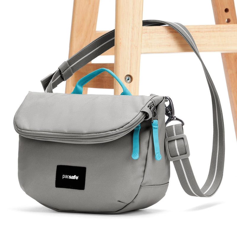 Pacsafe® GO anti theft saddle crossbody, Stone