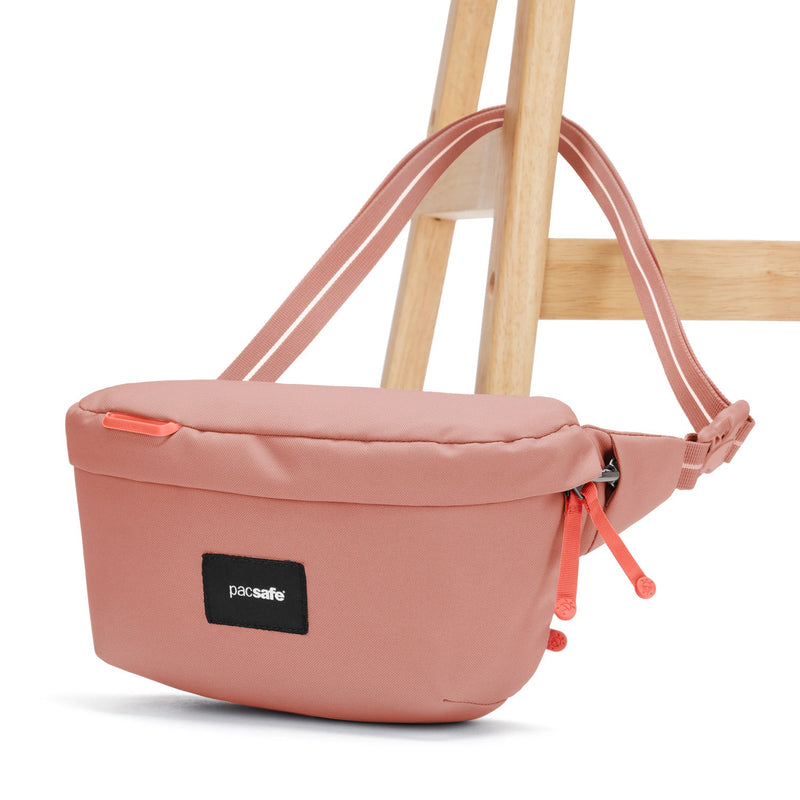 Pacsafe® GO anti-theft sling pack, Rose