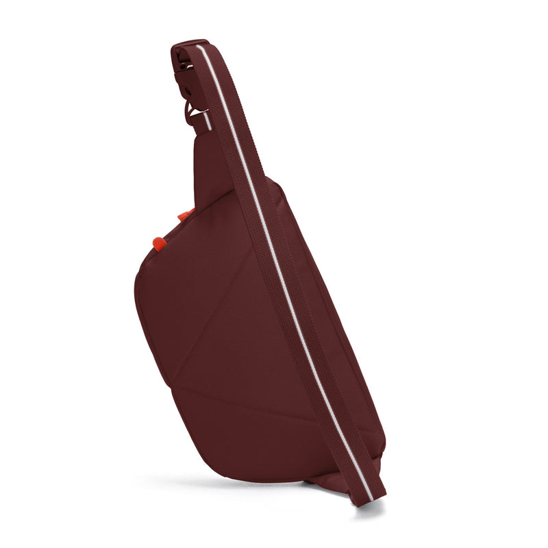 Pacsafe® GO anti-theft sling pack, Garnet Red