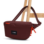 Pacsafe® GO anti-theft sling pack, Garnet Red