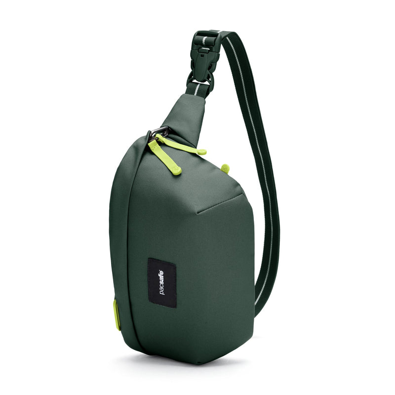 Pacsafe® GO anti-theft sling pack, Spruce Green