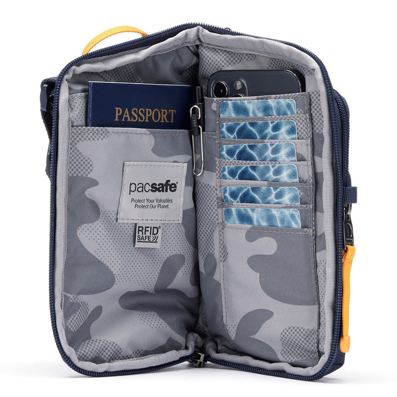 Pacsafe® GO anti-theft tech crossbody, Coastal Blue