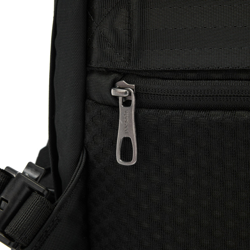 Pacsafe® V 16L anti-theft all-around backpack, Jet Black