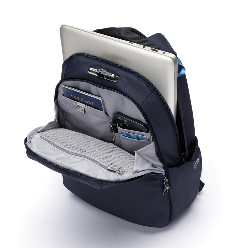 Pacsafe® V 16L anti-theft all-around backpack, Ocean