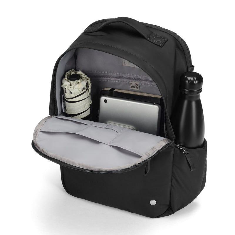 Pacsafe® W 10L anti-theft backpack, Black