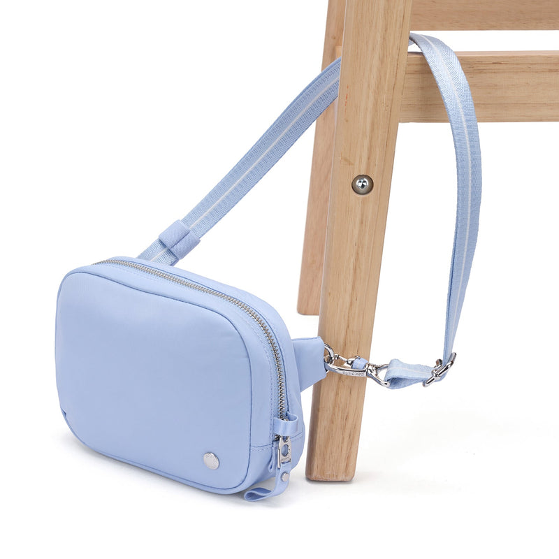 Pacsafe® W Anti-Theft Micro Sling, Serenity Blue