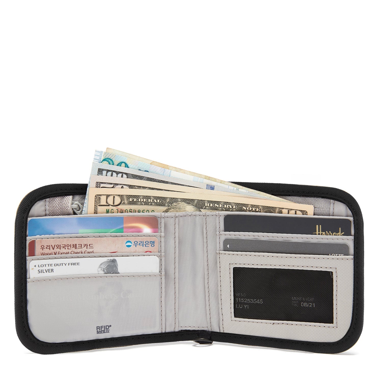 Product image of Pacsafe® RFIDsafe™ V100 RFID blocking bifold wallet