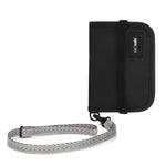 Pacsafe® RFIDsafe™ V50 RFID blocking compact wallet, Black