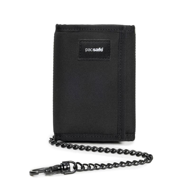 Pacsafe® RFIDsafe™ Z50 RFID blocking trifold wallet, Black