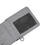 Pacsafe® RFIDsafe™ RFID blocking bifold wallet, Jet Black