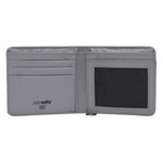 Pacsafe® RFIDsafe™ RFID blocking bifold wallet, Stone
