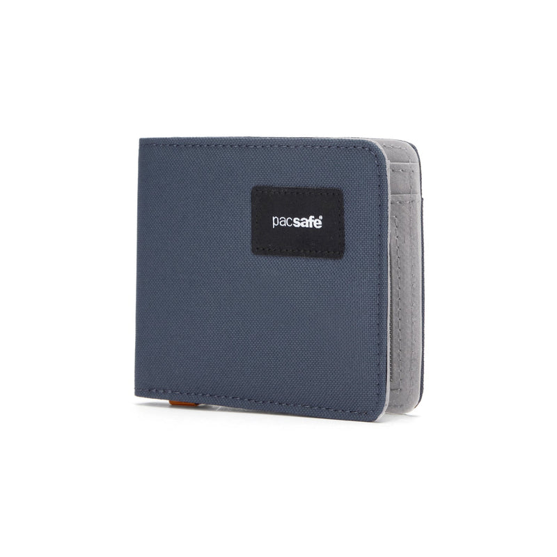 Pacsafe® RFIDsafe™ RFID blocking bifold wallet, Coastal Blue