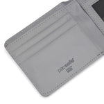 Pacsafe® RFIDsafe™ RFID blocking bifold wallet, Coastal Blue