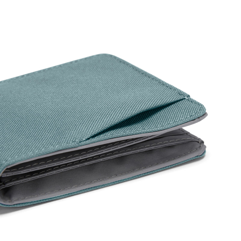 Pacsafe® RFIDsafe™ RFID blocking bifold wallet, Fresh Mint