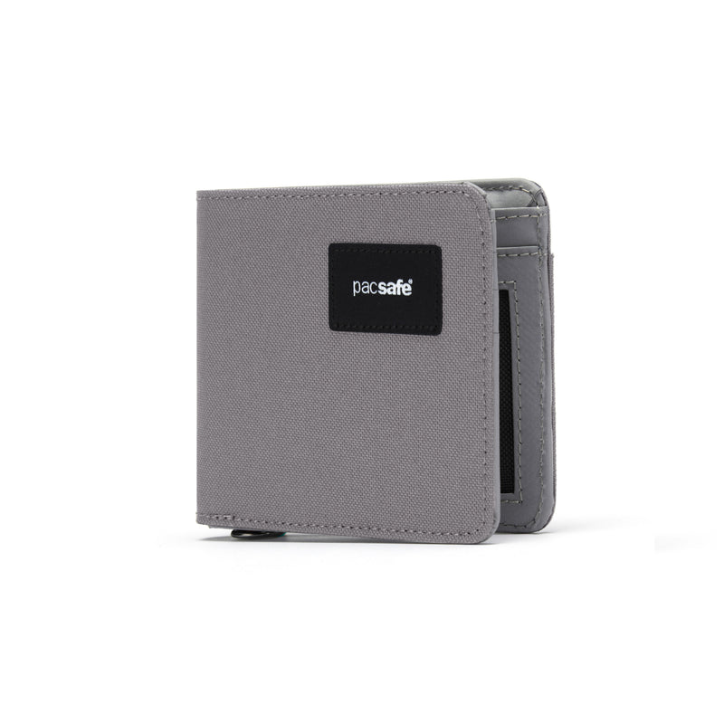 Pacsafe® RFIDsafe™ RFID blocking bifold wallet, Stone