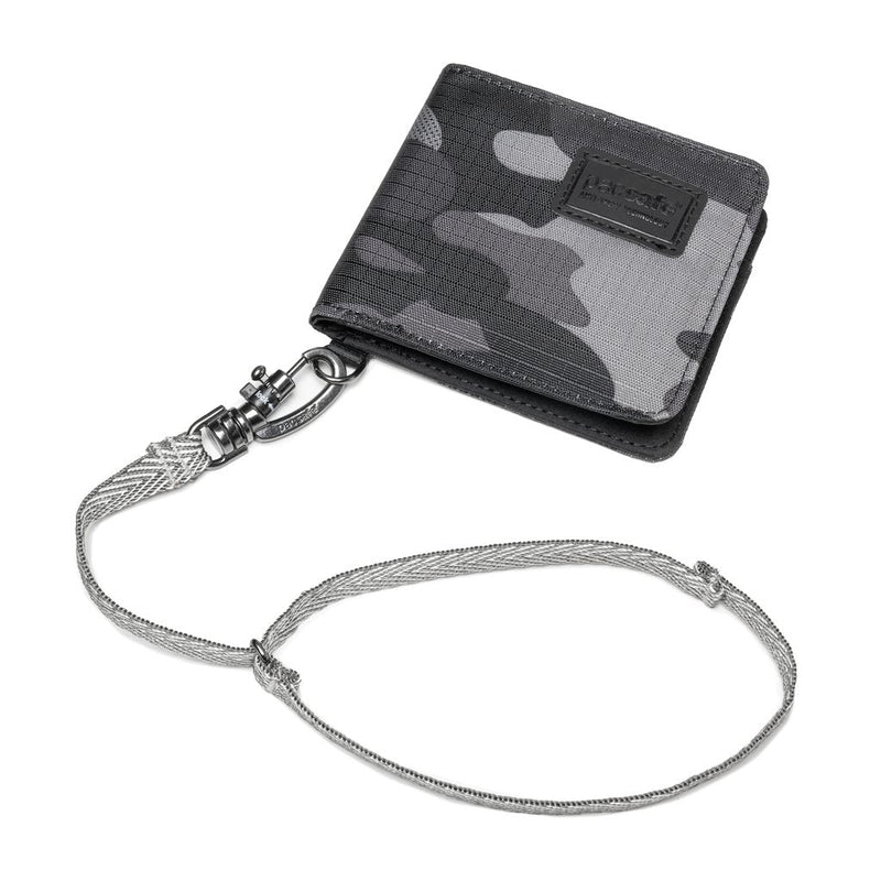 Pacsafe® Cut resistant wallet strap, Gray