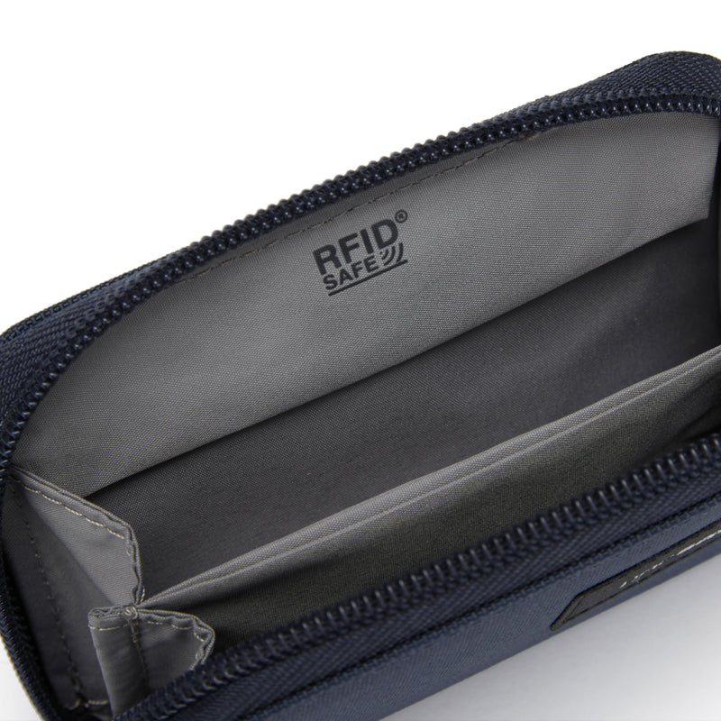 Pacsafe® RFIDsafe™ RFID blocking card wallet, Coastal Blue