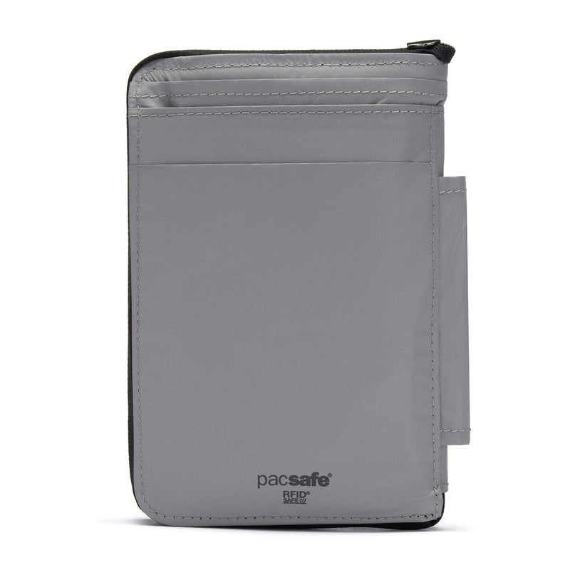 Pacsafe® RFIDsafe™ RFID blocking compact travel organizer, Jet Black