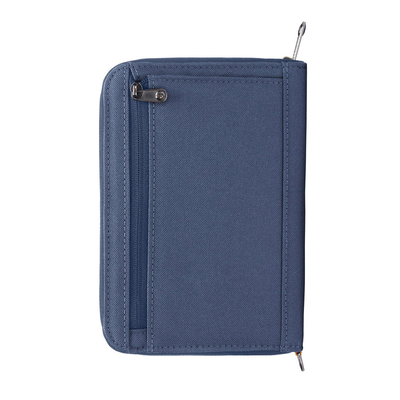Pacsafe® RFIDsafe™ RFID blocking compact travel organizer, Coastal Blue