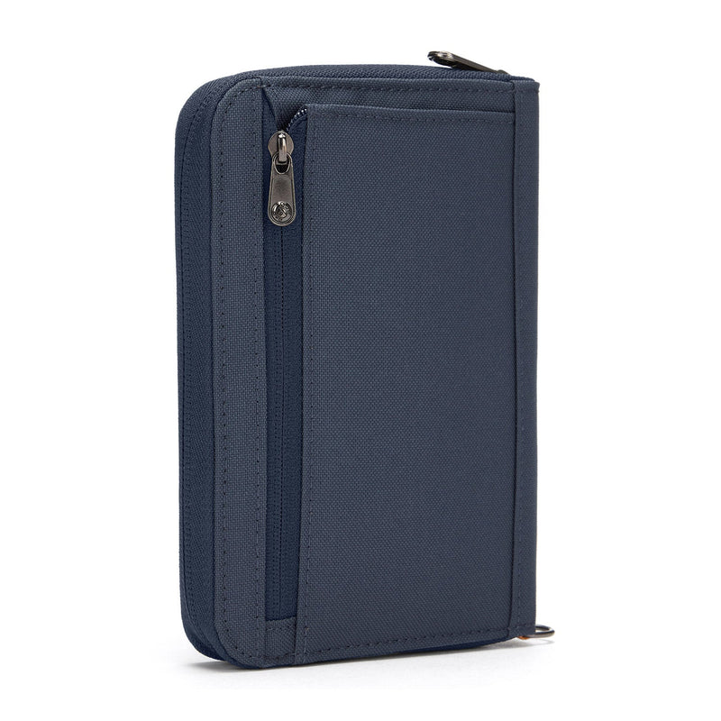 Pacsafe® RFIDsafe™ RFID blocking compact travel organizer, Coastal Blue