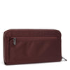 RFIDsafe RFID Blocking Continental Wallet, Merlot