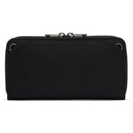 Pacsafe® RFIDsafe™ RFID blocking continental wallet, Jet Black