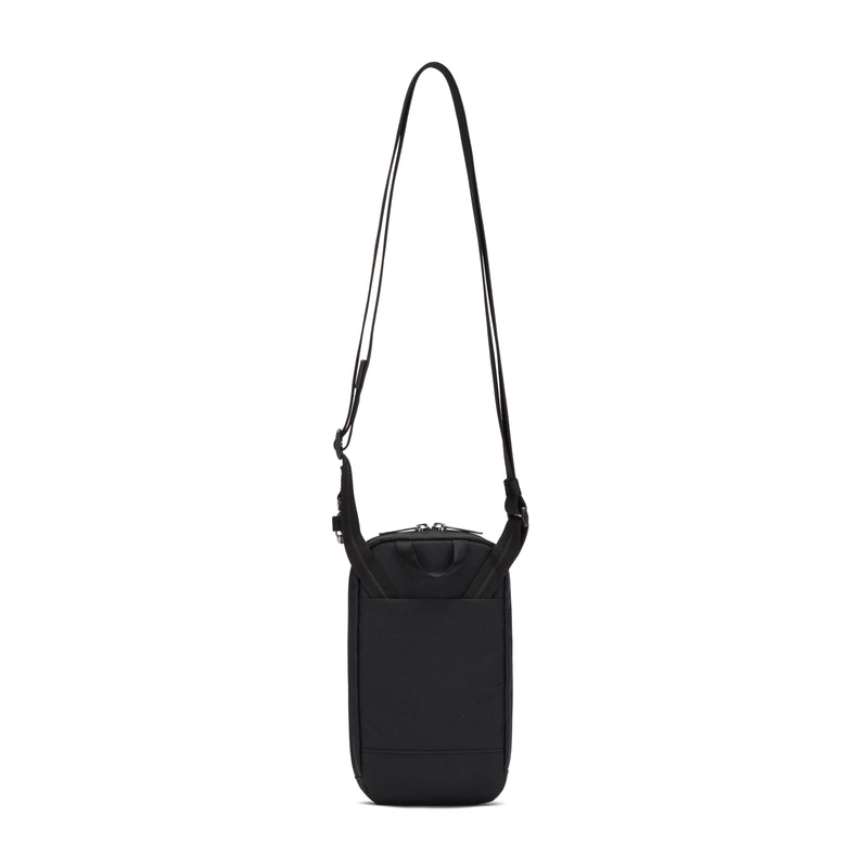 Pacsafe® RFIDsafe™ RFID blocking tech crossbody, Jet Black